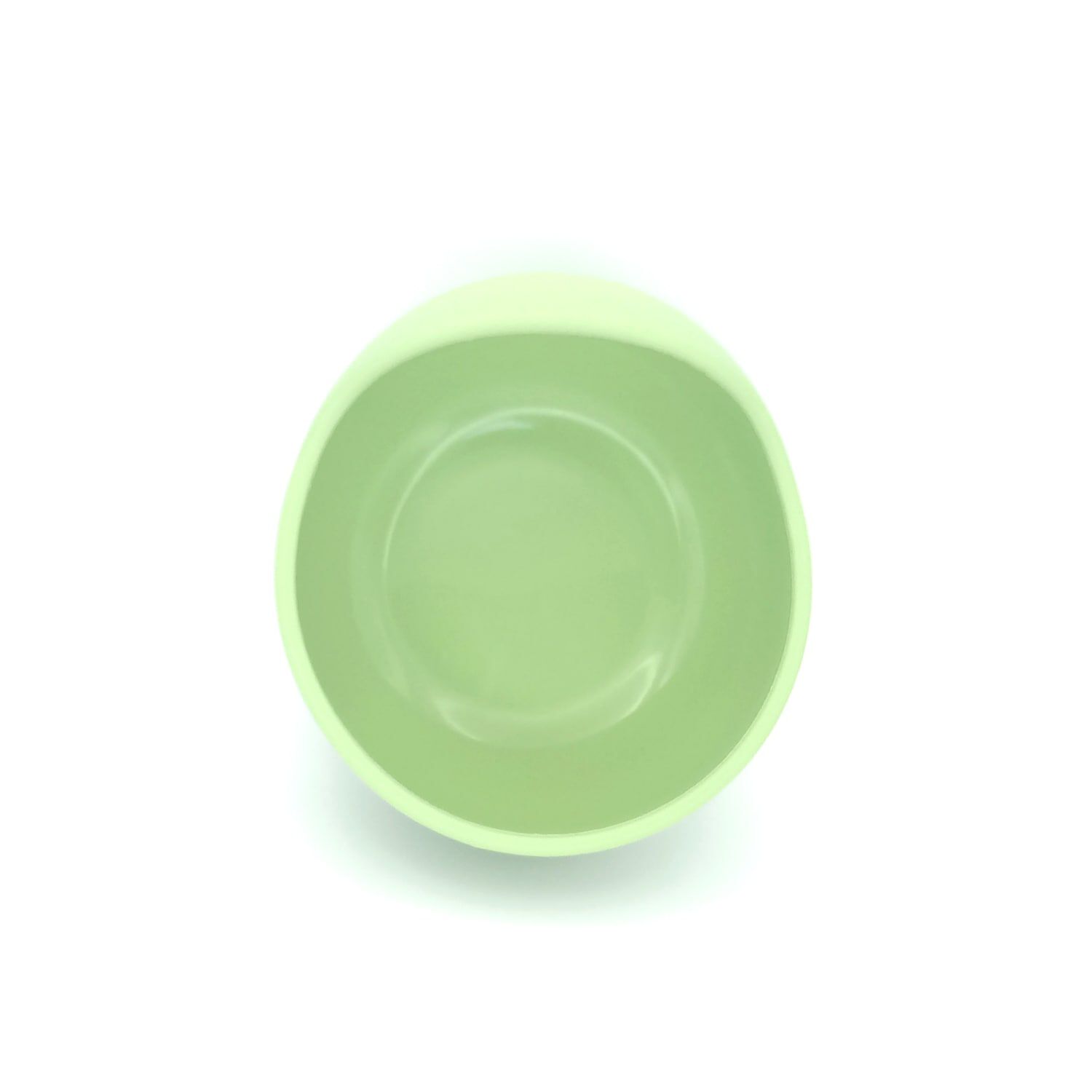 Plato Silicona Con Cuchara Verde Oliva image number 2.0