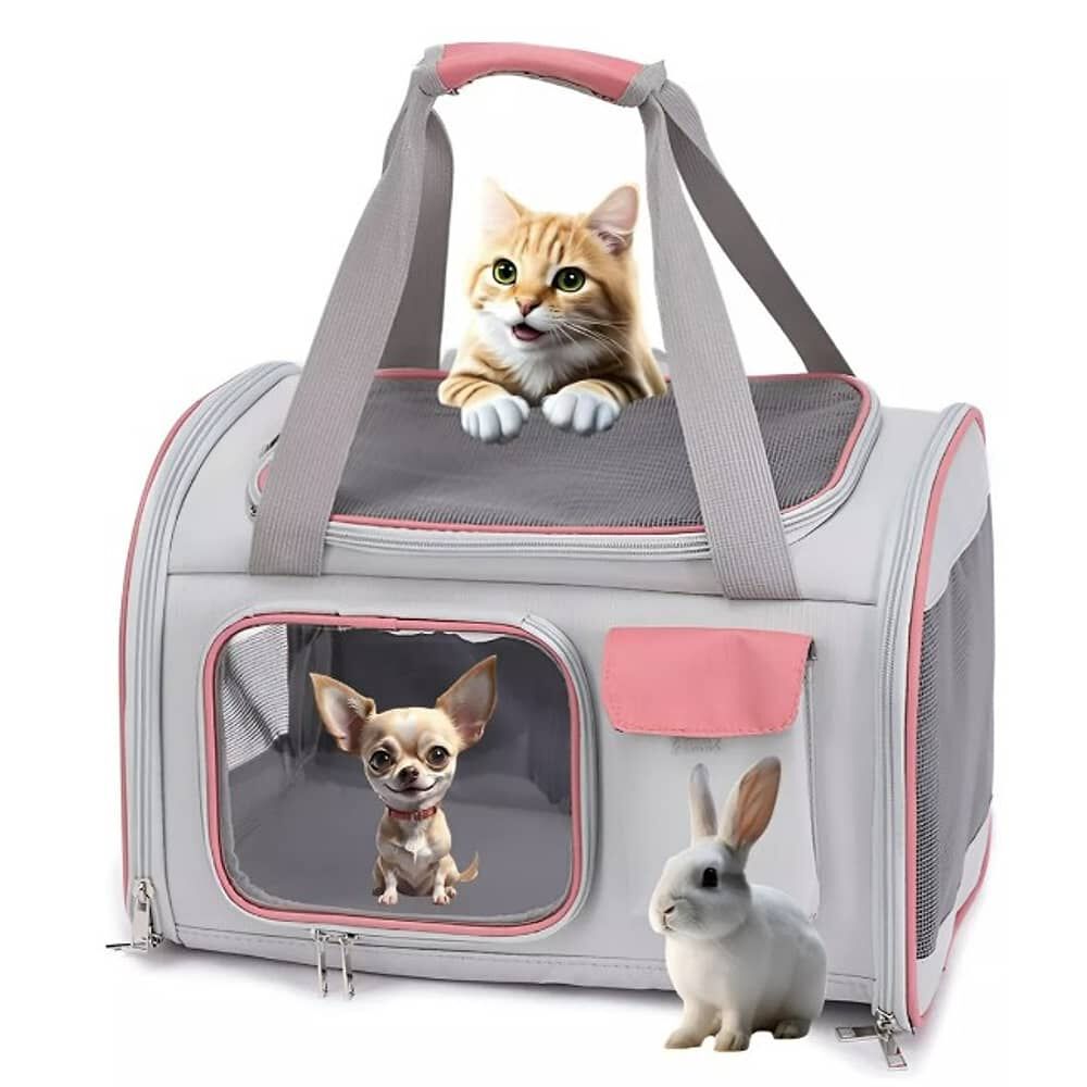 Mochila Transpordora Canil Gato Bolso image number 0.0