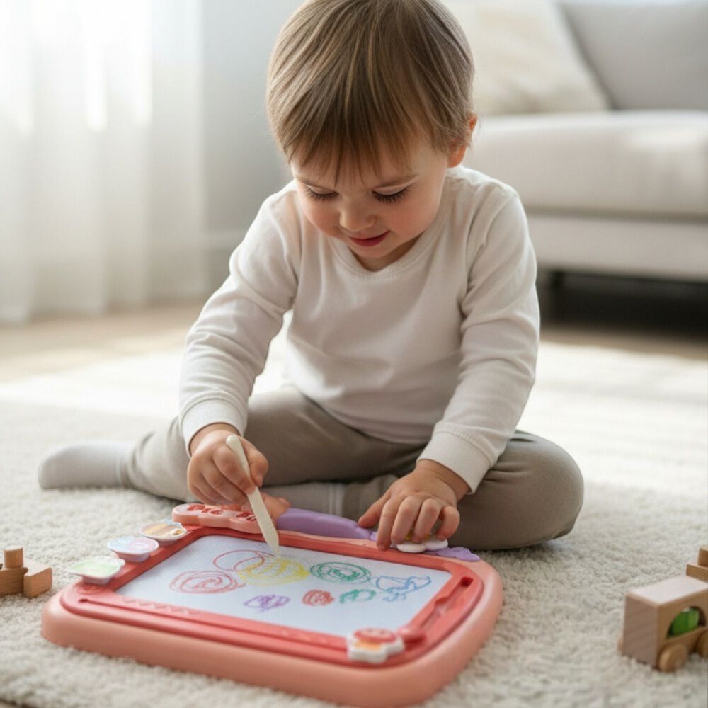 Pizarra Magica Magn&eacute;tica Borrable Para Ni&ntilde;os Ni&ntilde;as Divertida image number 1.0