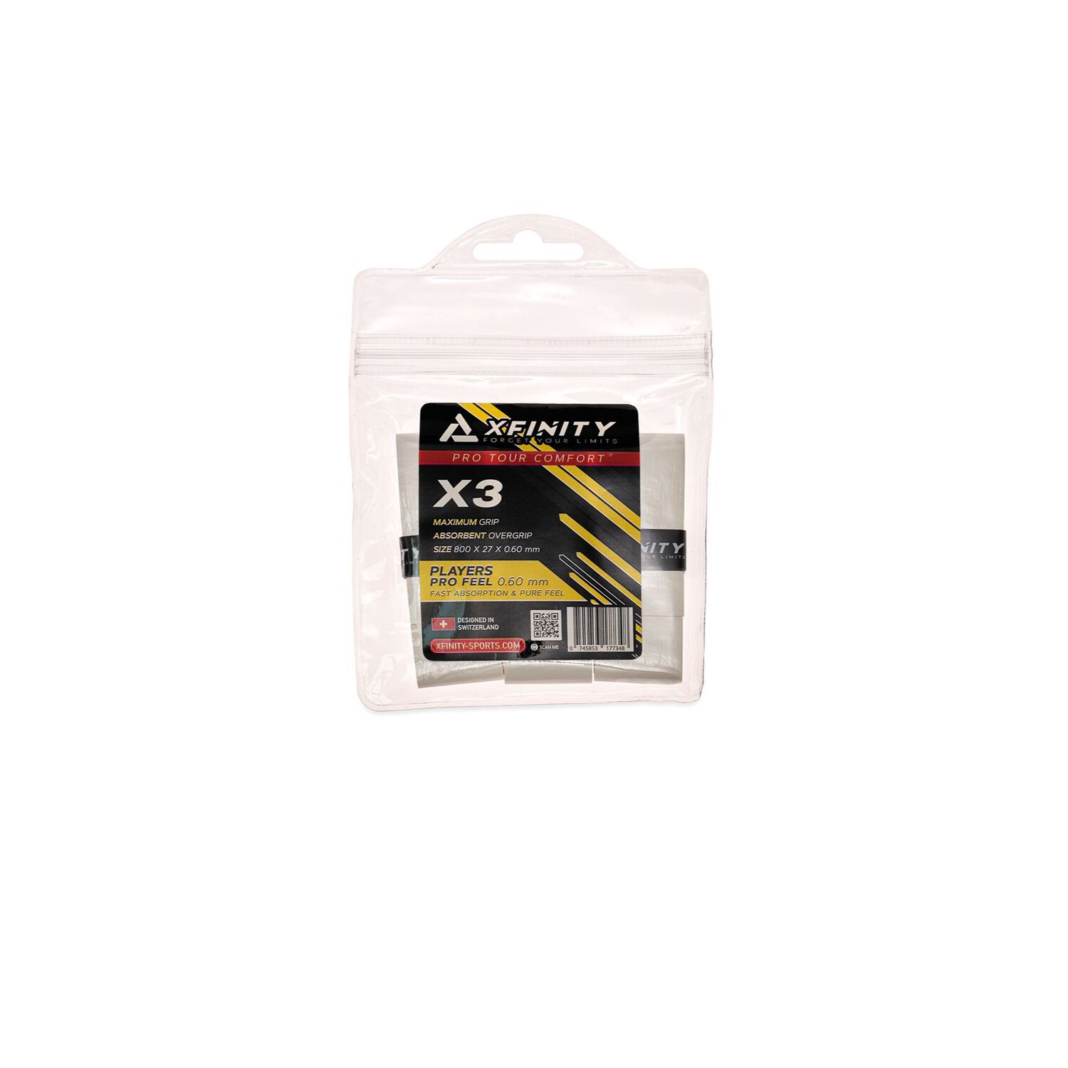 Pack Xfinity De 3 Overgrips image number 1.0