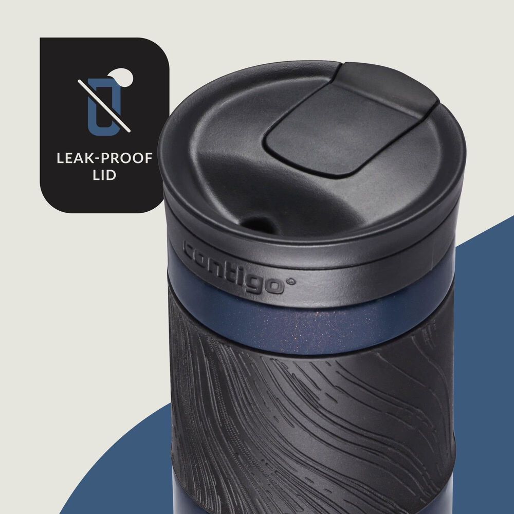 Contigo Mug Byron 2.0 Snapseal Acero Inoxidable 710ml - Azul Midnight Berry image number 2.0