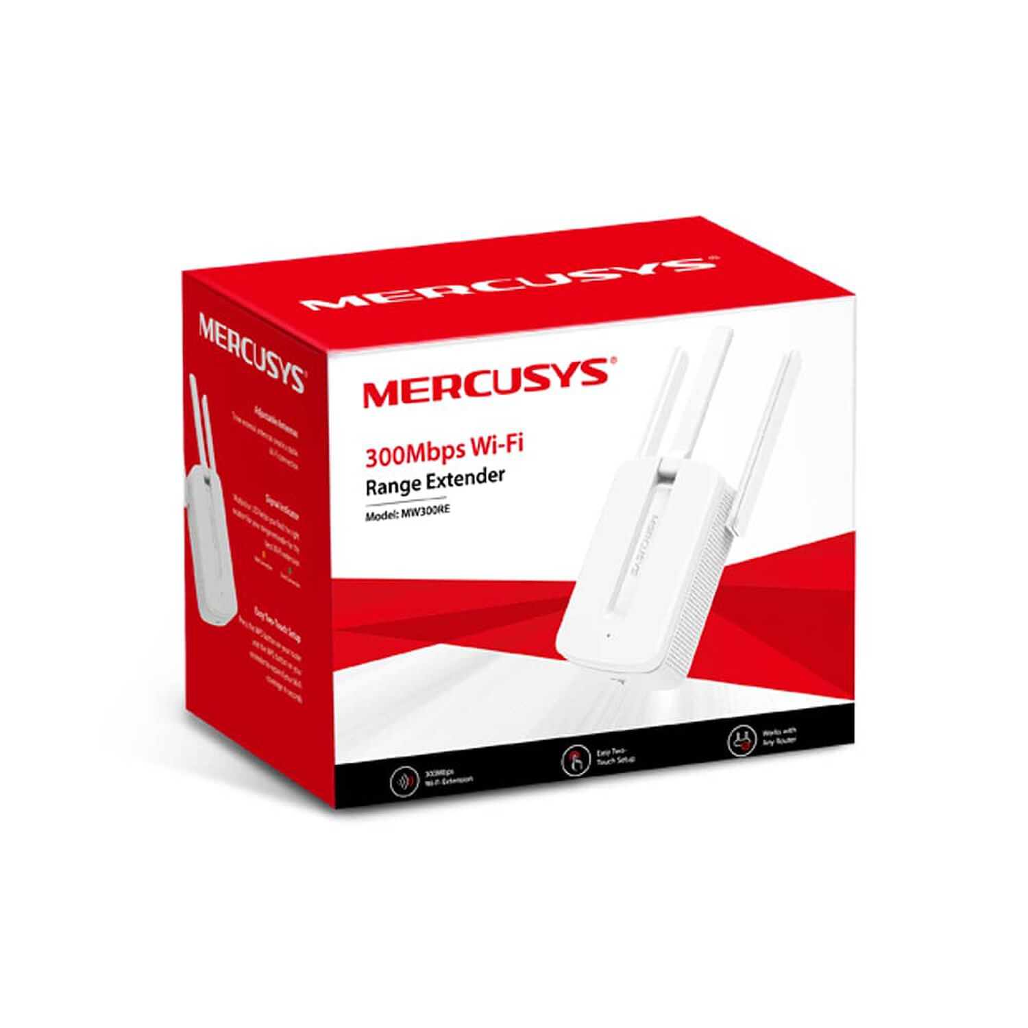 Extensor De Wi-fi Mercusys Mw300re, 2.4ghz, Tecnolog&iacute;a Mimo image number 2.0