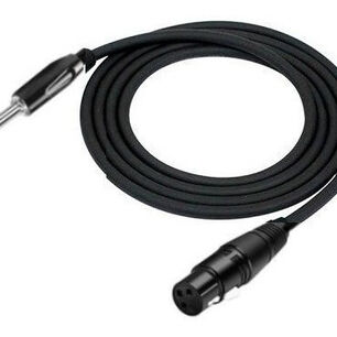 Cable Micr&oacute;fono Kirlin Xlr (h)- Plug 6mts Mpc-272-6