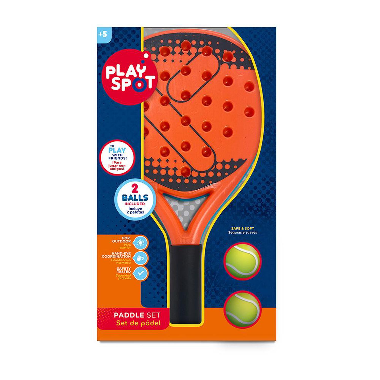 Juego De Tenis Playspot Pl73 image number 1.0