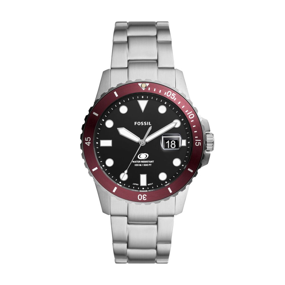 Reloj Plateado Fossil Hombre Fs6013 image number 0.0