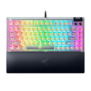 Teclado Gamer Razer Blackwidow V4 75% Switch Orange Phantom