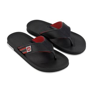 Sandalia Hombre Negro/rojo Siena Cartago