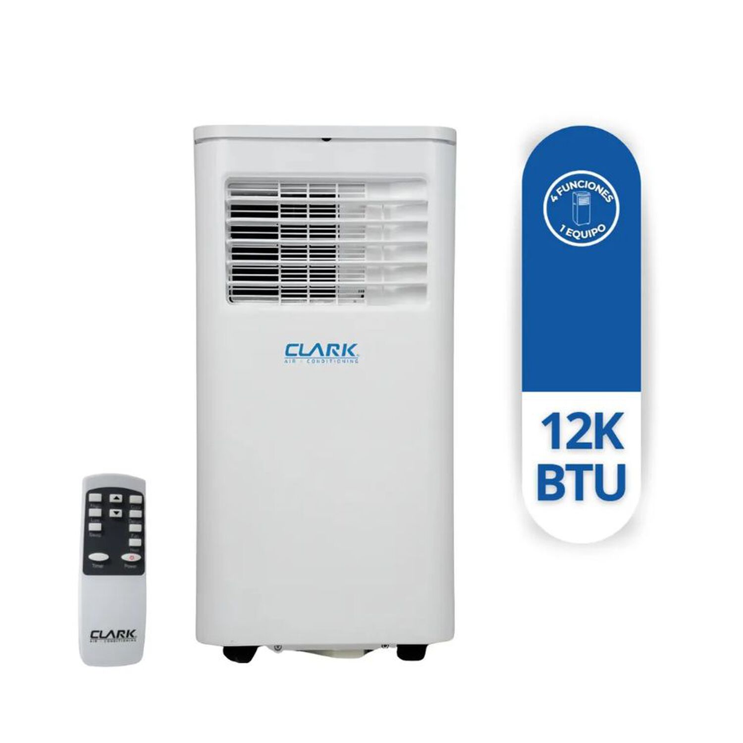 Aire Acondicionado Portatil Clark 12000 Btu image number 0.0