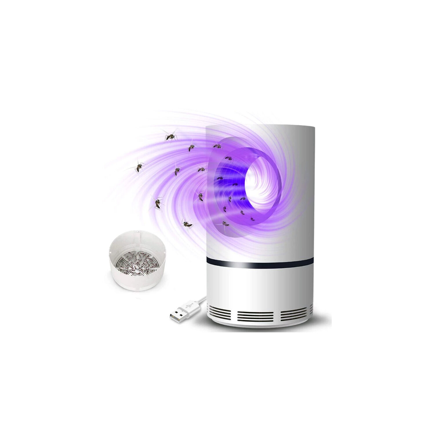 Lampara Uv Mata Mosquitos Con Conexi&oacute;n Usb - Ps image number 0.0