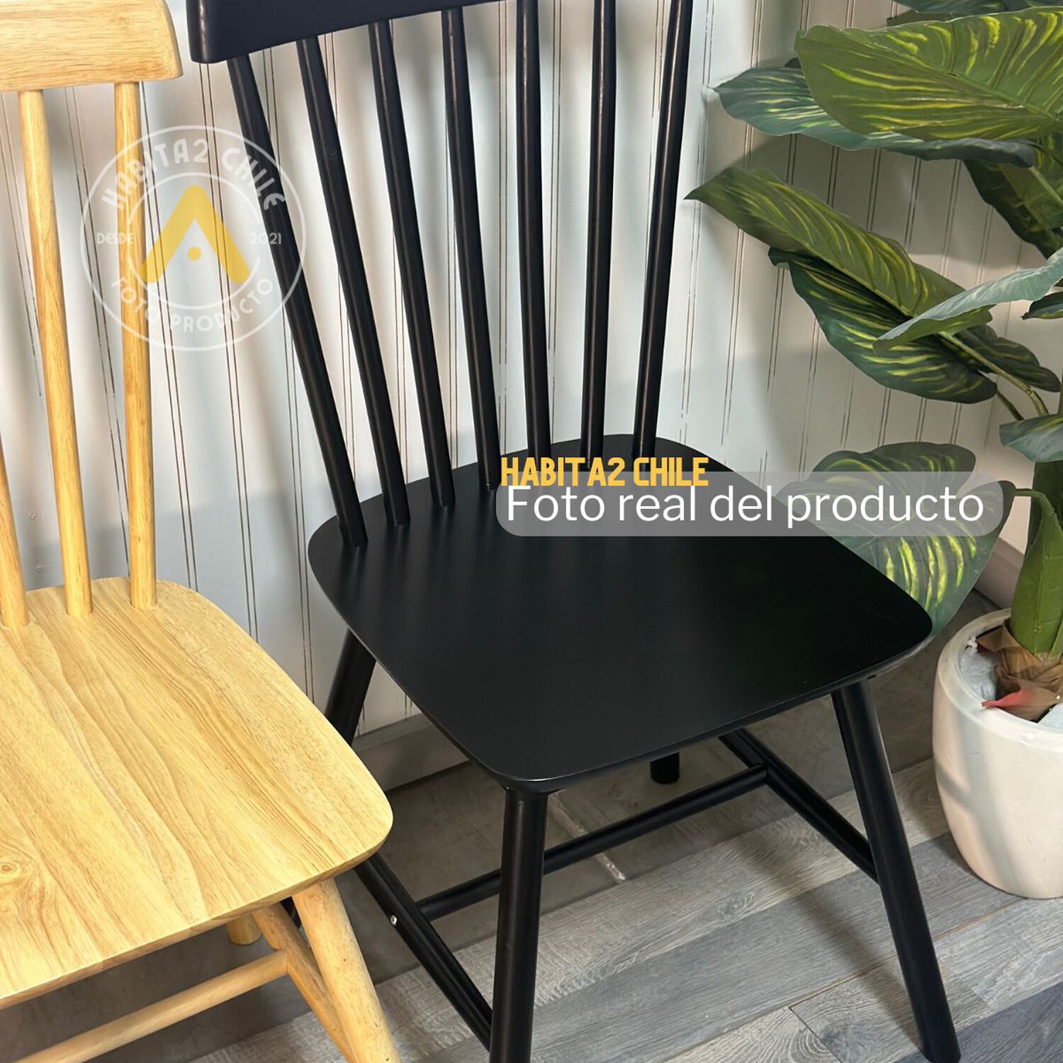 Silla De Comedor Windsor De Madera image number 1.0