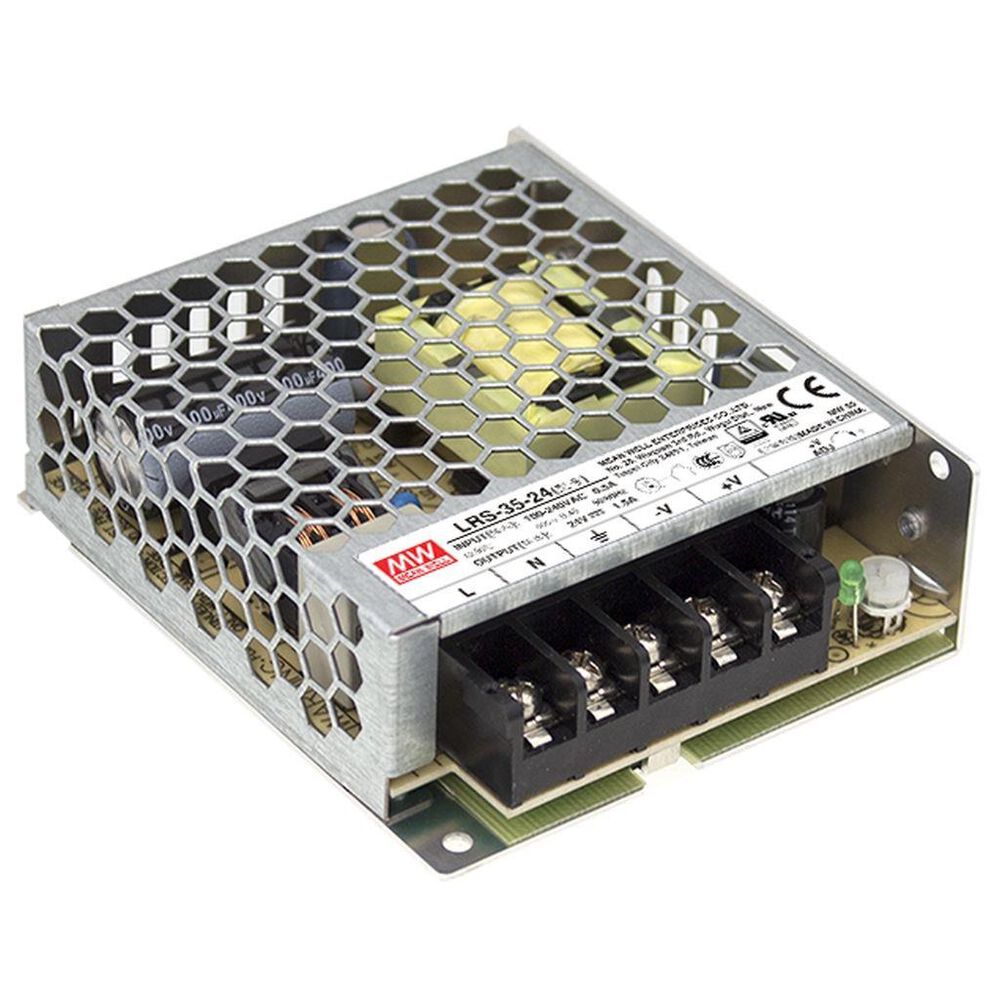 Fuente De Poder 12vdc 36w 3a Panel - Mean Well Lrs-35-12 image number 0.0