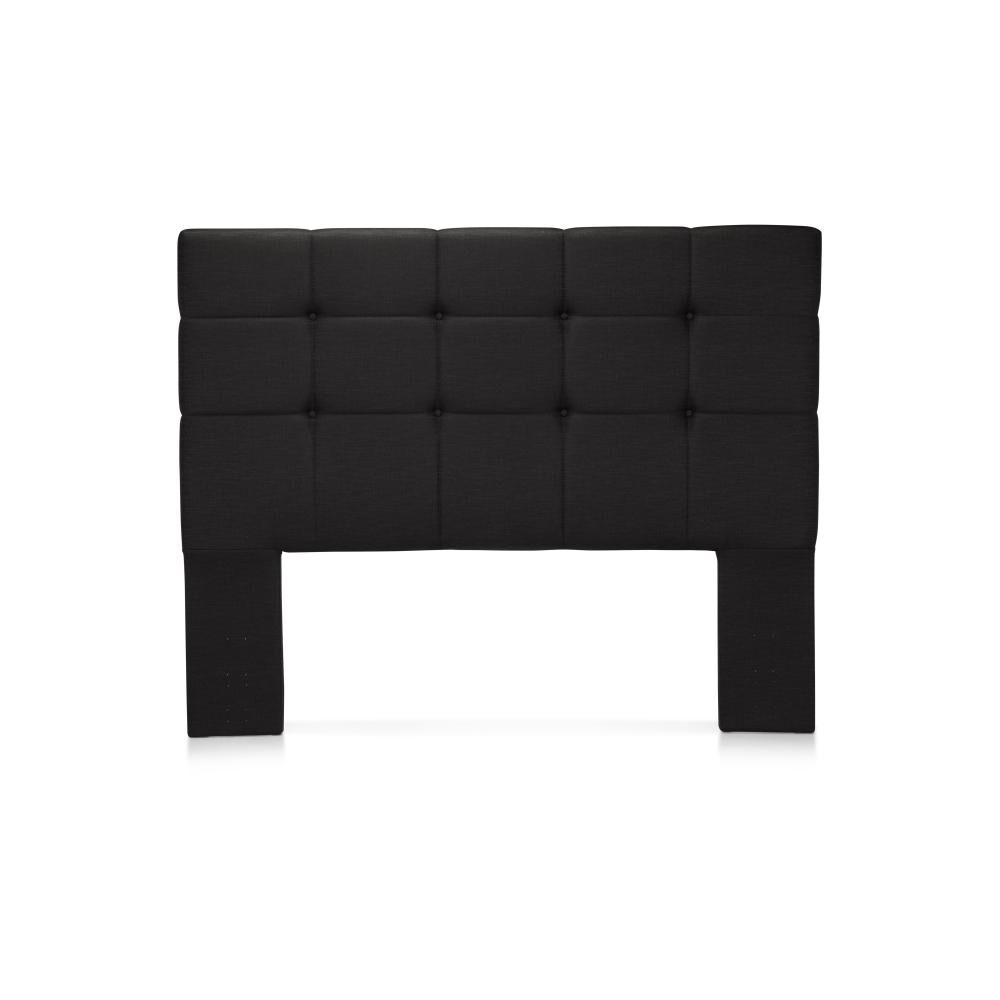 Cama Europea Rosen Tempo / 2 Plazas / Base Dividida + Set De Maderas Issey Grafito image number 5.0
