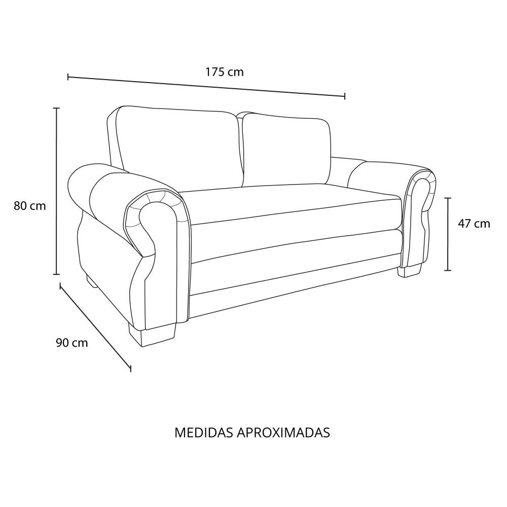 Sofá Living Factory Arizona / 2 Cuerpos image number 7.0