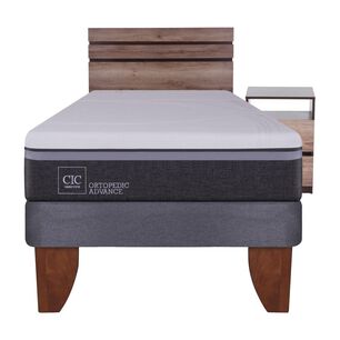 Cama Europea Cic Ortopedic Advance 1.5 Plazas