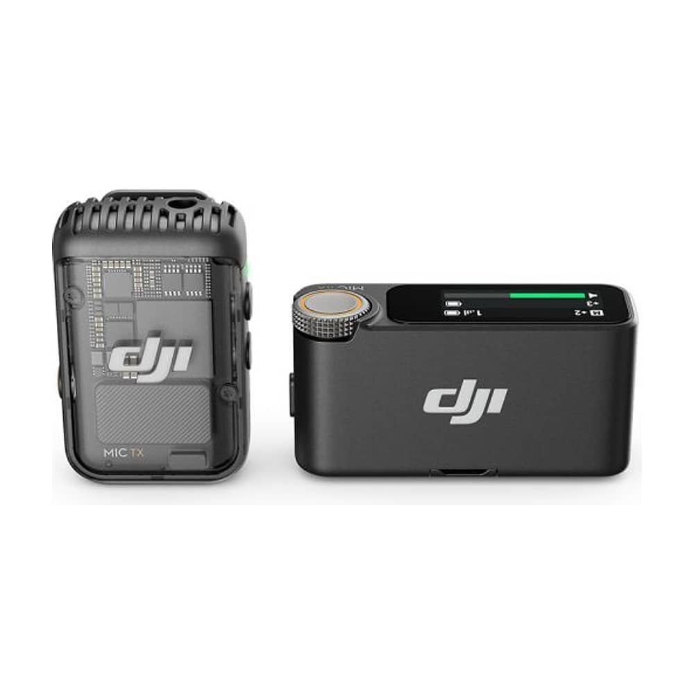 Dji Mic 2 (1 Tx + 1 Rx) Micr&oacute;fono Con Transmisor - Black image number 1.0