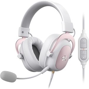 Audifonos Gamer Usb Redragon Zeus 2 White Multiplataformas