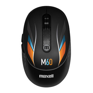 Mouse Inal&aacute;mbrico Maxell Dise&ntilde;o Race 4000dpi Usb/usb-c M60