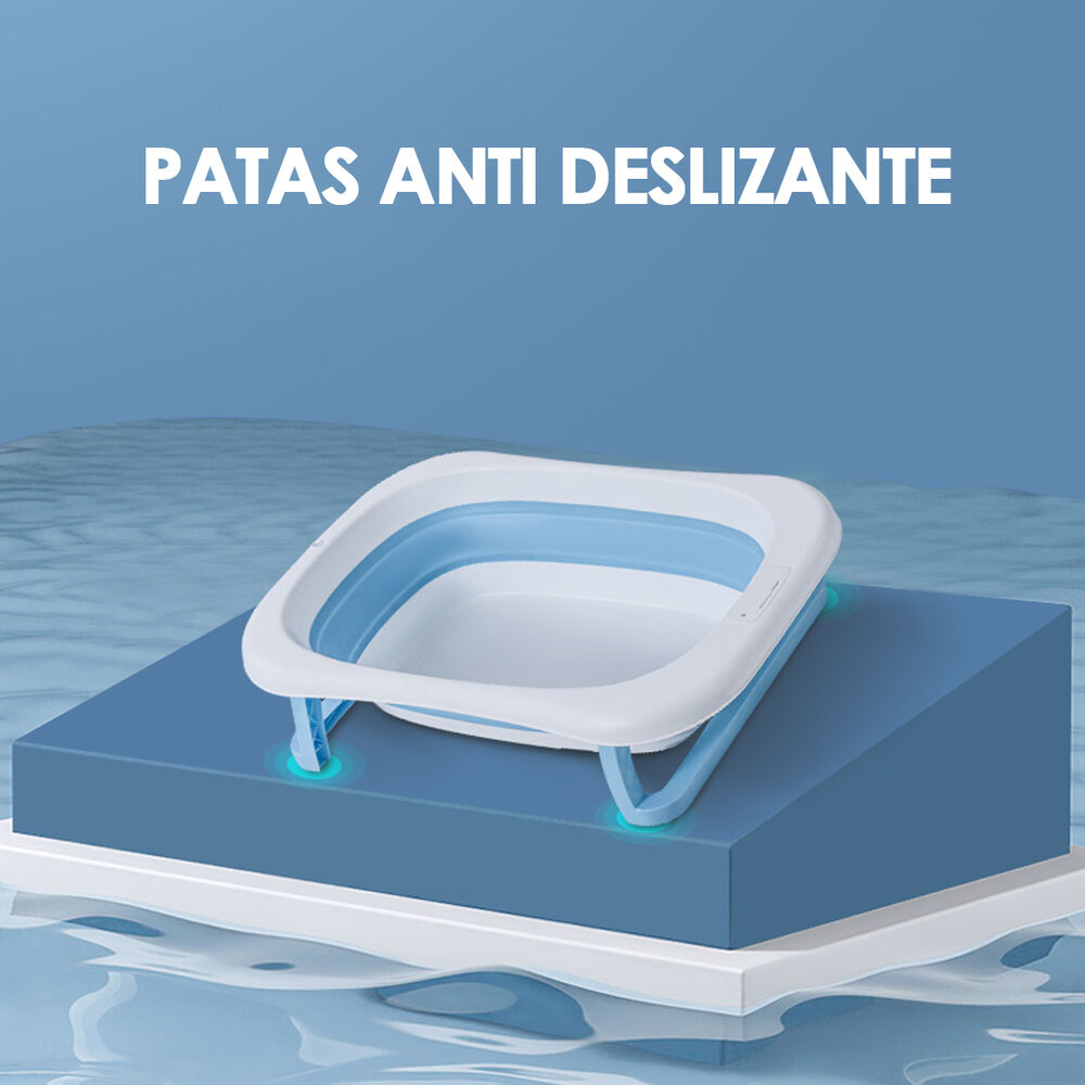 Bañera Plegable Bebé Con Malla Para Baño Rosa Babymine image number 4.0