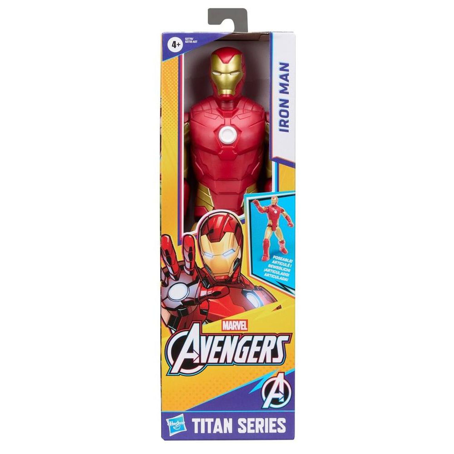Figura De Acci&oacute;n Marvel Avengers Titan Hero Series Iron Man image number 1.0