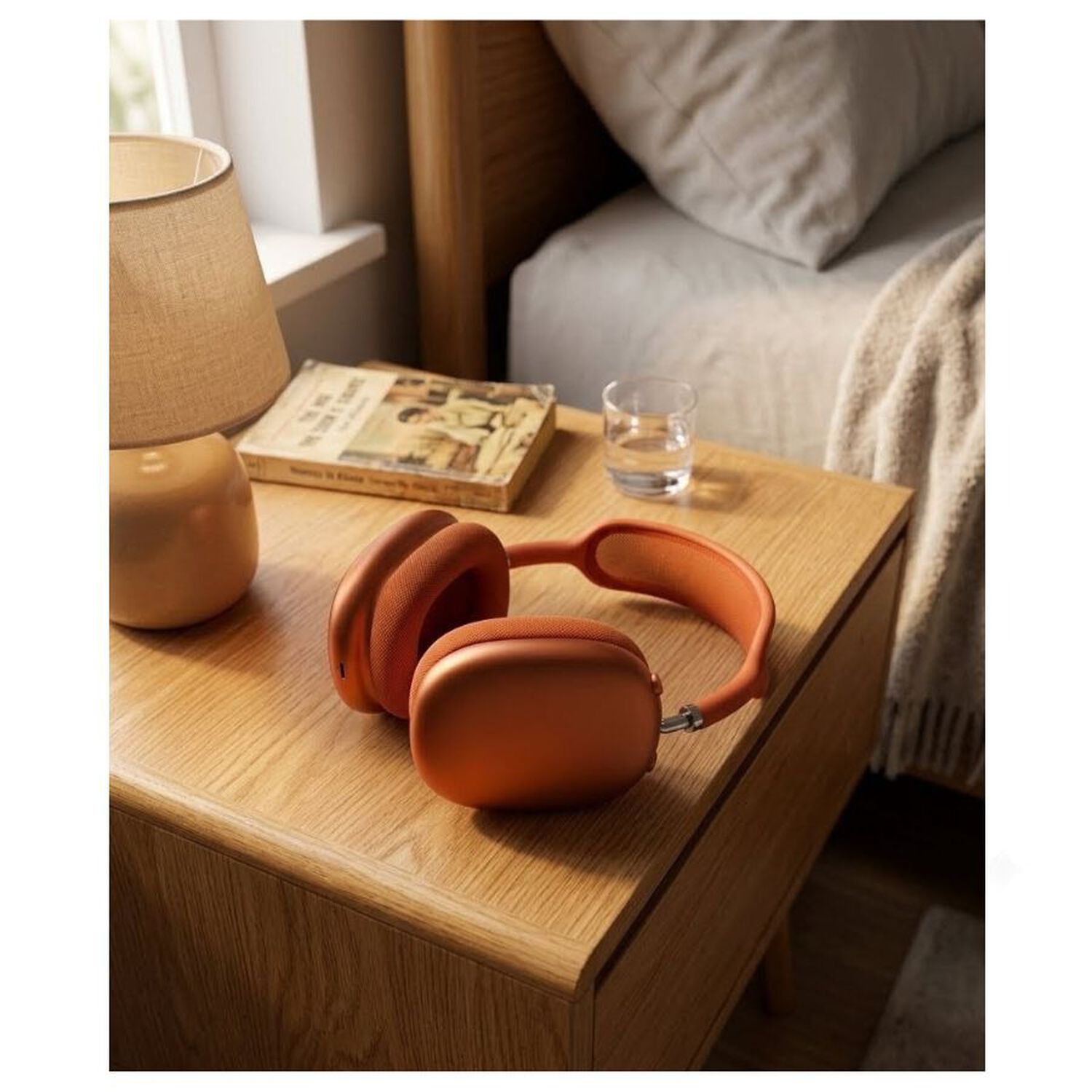Aud&iacute;fonos Bluetooth Ezra Naranja 38h Inal&aacute;mbricos image number 4.0