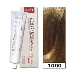 Tinte Permanente Colorkey Millenium Silkey 120gr 10.00 Natural Extra Aclarante + Oxidante
