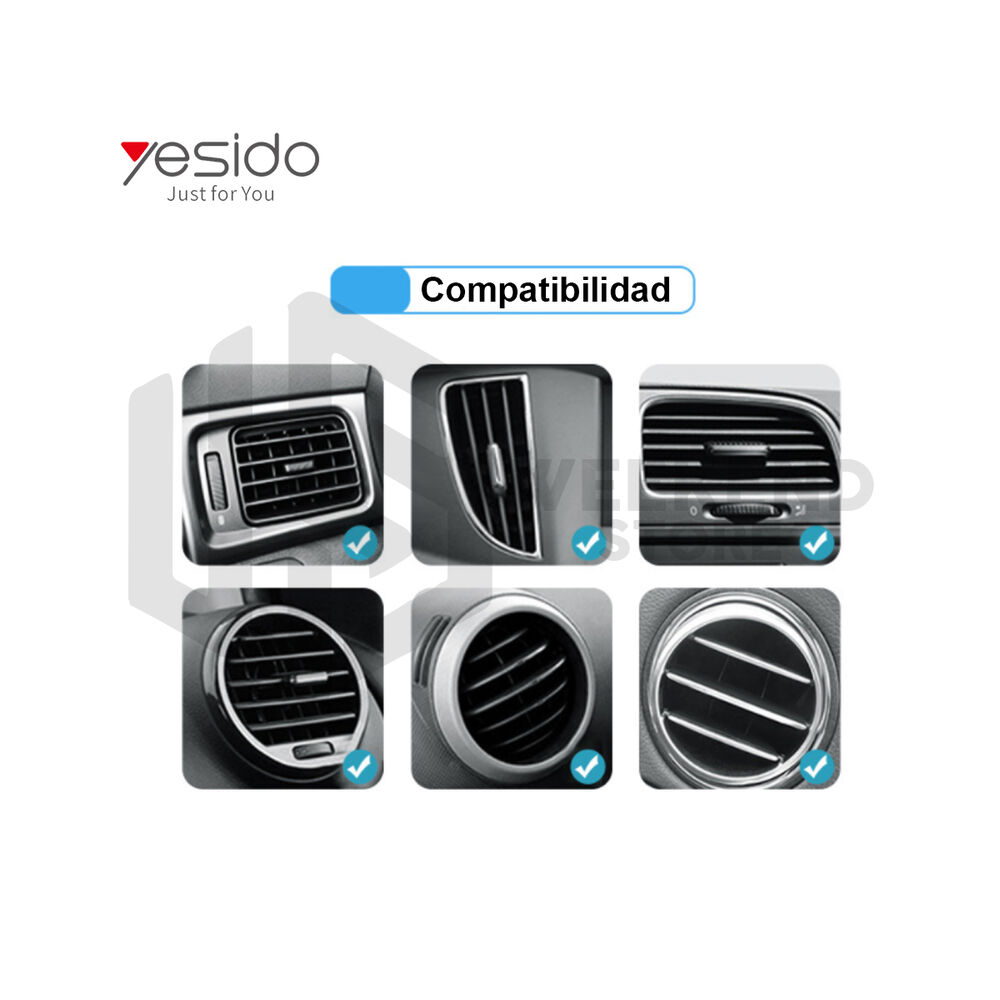 Soporte Celular Auto Car Holder Moderno Yesido C110 image number 2.0