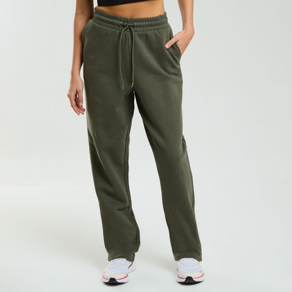 Pantalón De Buzo Deportivo Básico Mujer Wetland image number 0.0