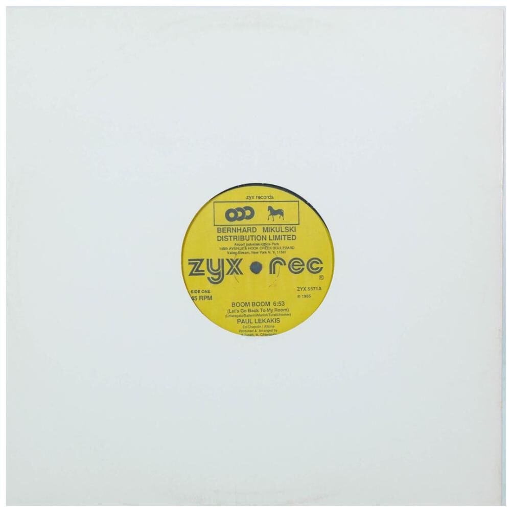 Paul Lekakis - Boom Boom | 12" Maxi Single Usado image number 0.0