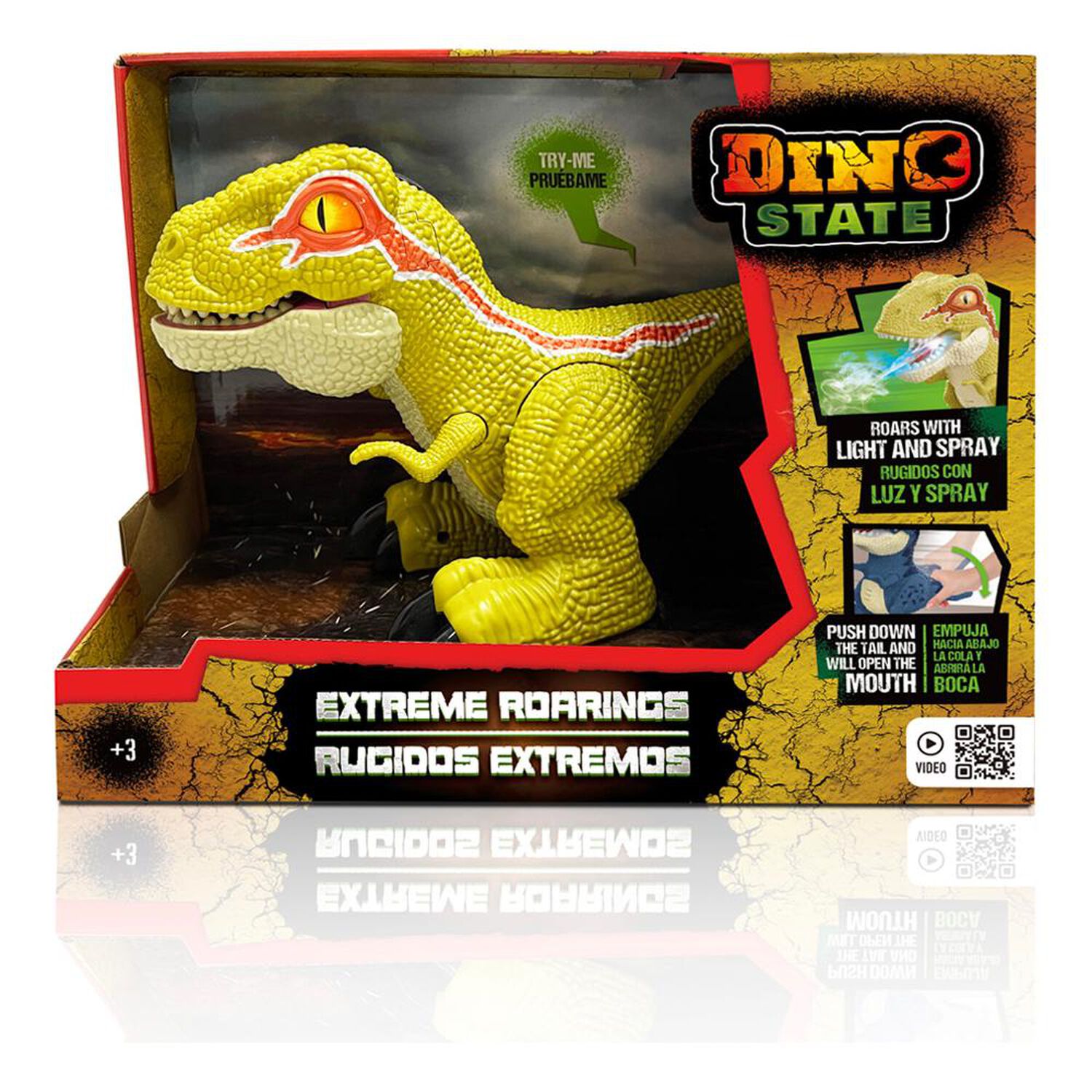 Dinosaurio De Juguete Rugidos Extremos Dino State image number 2.0