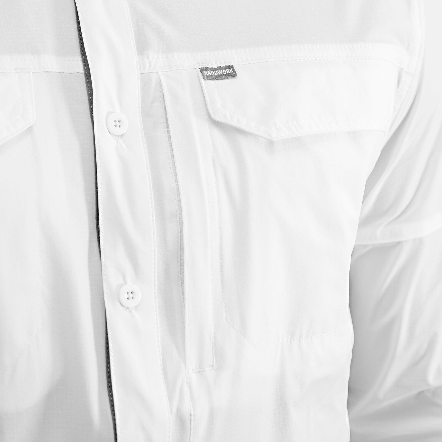 Camisa Hw Antakari Spandex Blanca image number 3.0