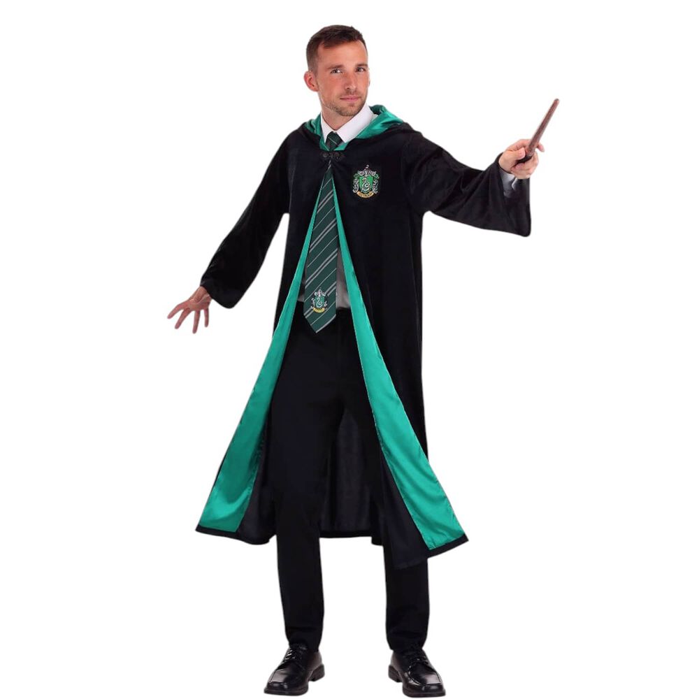 Tunica De Harry Potter Casa Hogwarts Deluxe Logo Bordado Gryffindor Slytherin Ravenclaw Hufflepuff image number 18.0