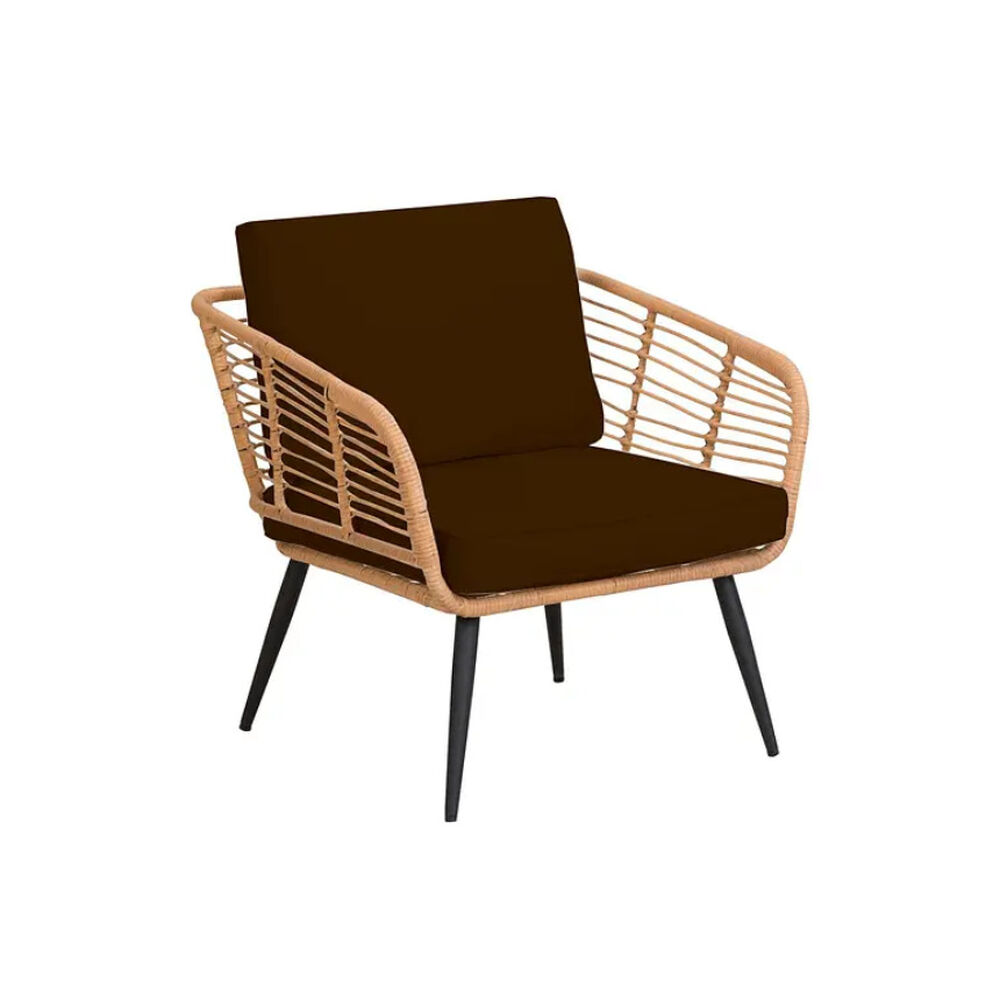 Juego Living Terraza Bali Coj&iacute;n Caf&eacute; 4 Pers image number 2.0