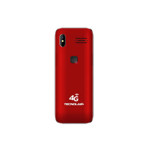 Celular Senior 4g Dual Sim Color Rojo - Ps