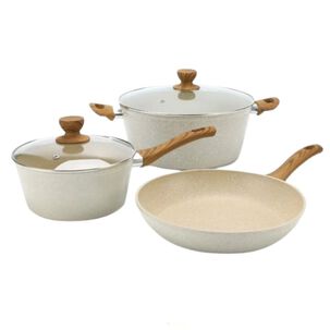 Juego Set De Olla 3 Piezas Antiadherente