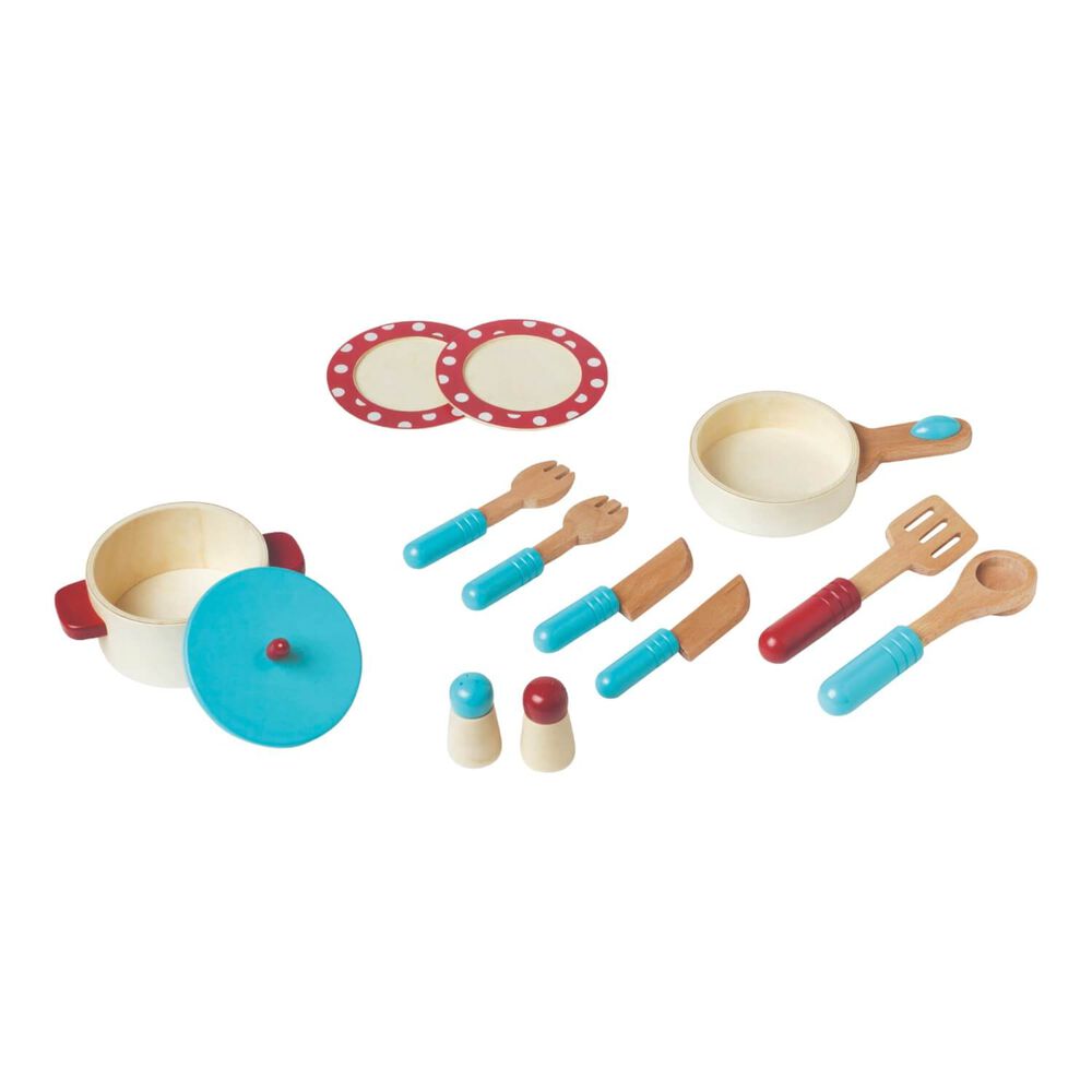 Accesorios Cocina Juguete De Madera 13 Piezas Gamepower image number 1.0