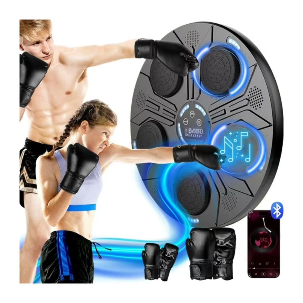 M&aacute;quina De Boxeo Musical Entrenamiento De Pared Bluetooth image number 1.0