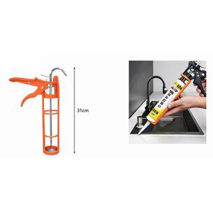 Pistola Gasfiter Naranjo Plastico 31cm Herramienta Pintar