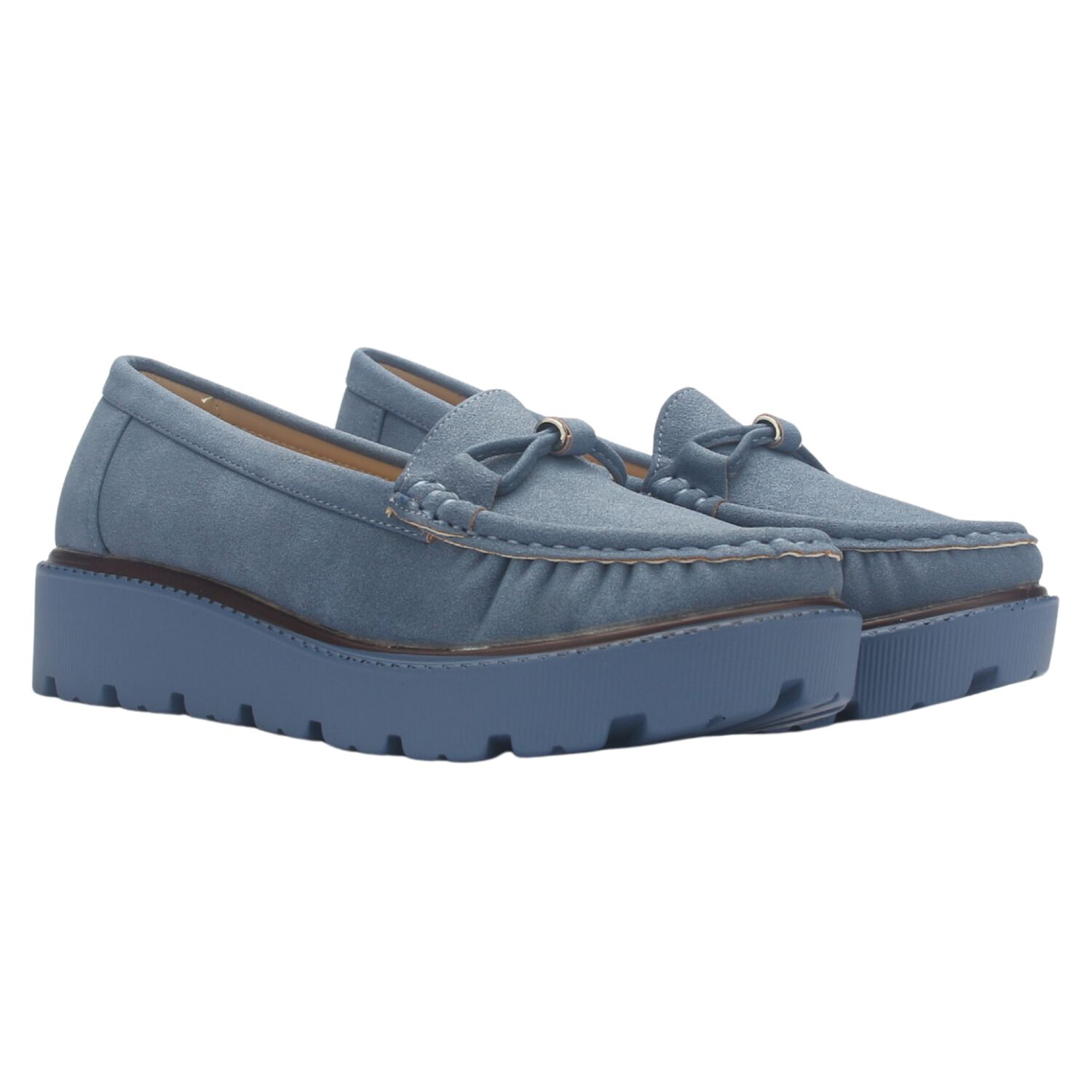 Mocasin Mujer Chalada Gran-22 Azul Casual image number 6.0