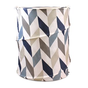 Cesto Para Ropa Plegable Nautica Home 42x55cm Multicolor
