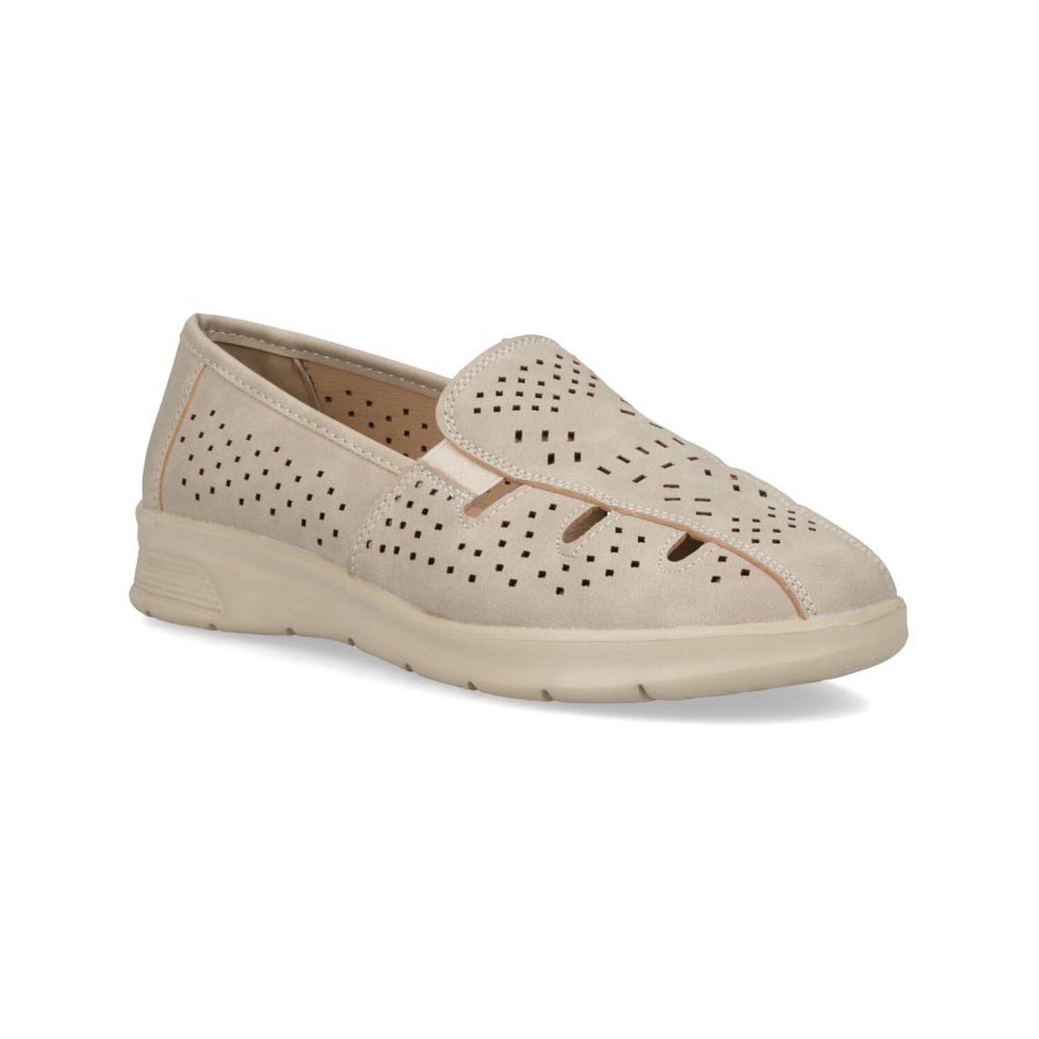 Mocas&iacute;n Mujer Lesage Beige image number 0.0