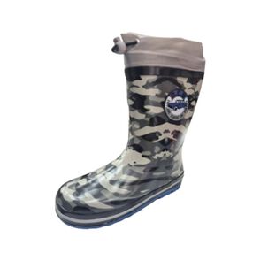 Bota De Agua Lluvia Niño Verde
