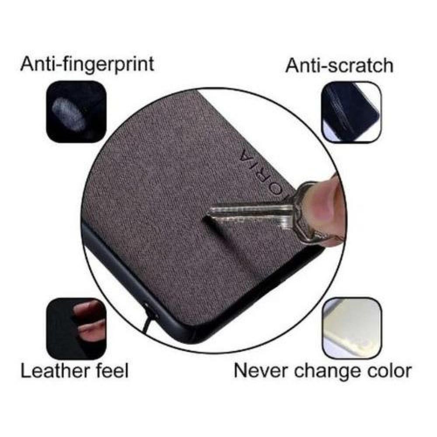 Funda Forro Samsung Galaxyz Fold4fold3 Cuero Textil Original image number 3.0