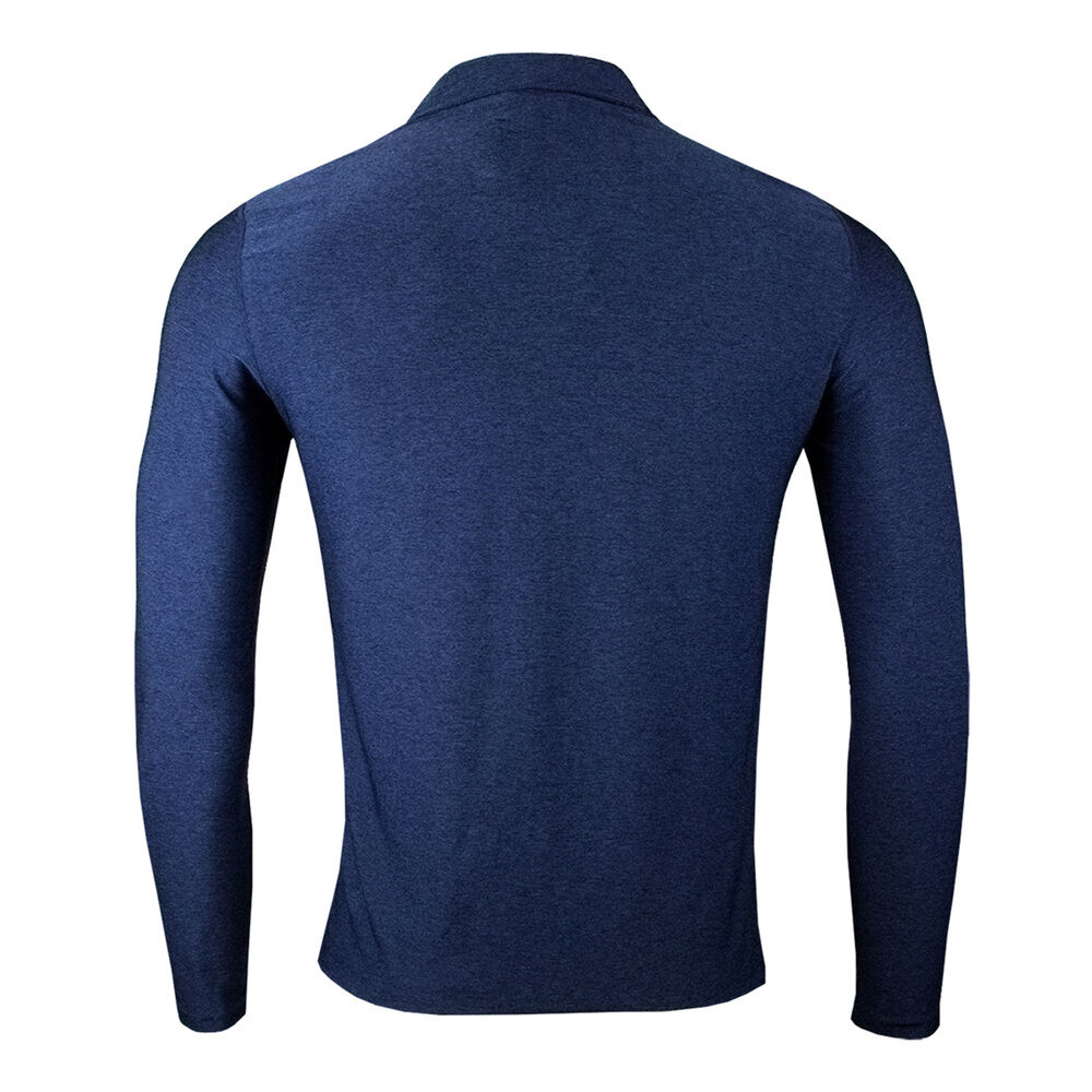 Polera Dry Fit Manga Larga Con Cuello Pale Hombre image number 2.0
