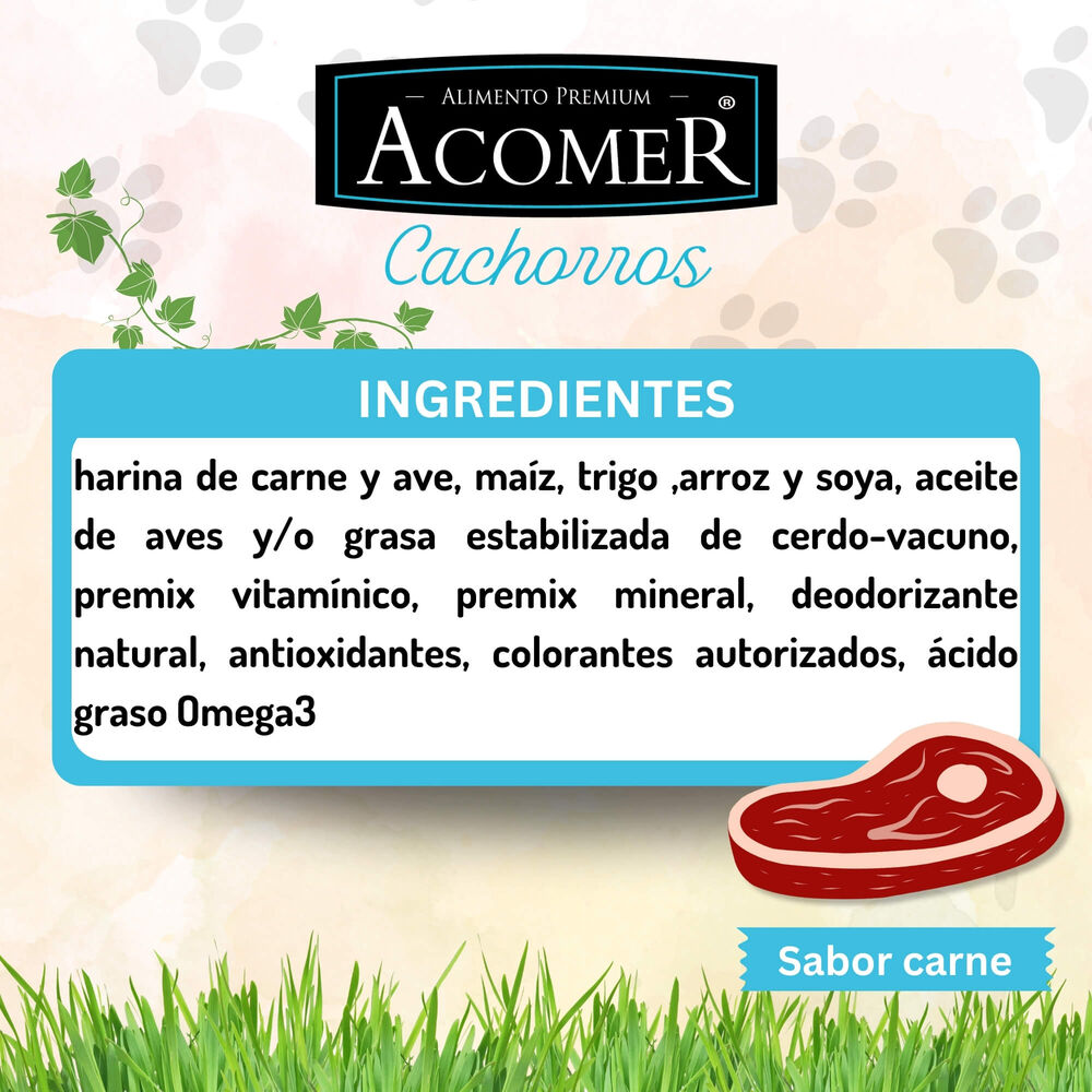 Alimento Para Perro Cachorro Acomer 10kg image number 3.0