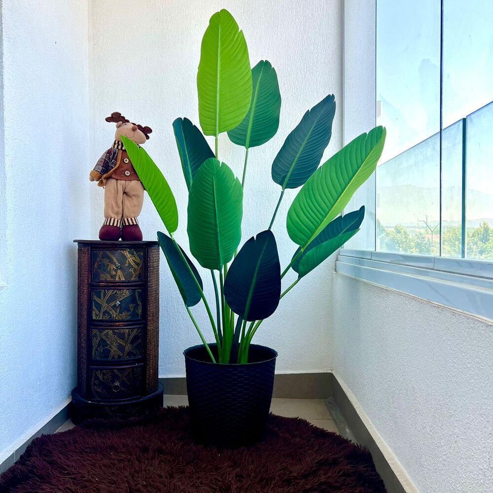 Planta Artificial Ave Del Paraiso 160 Cm. / 10 Hojas image number 3.0