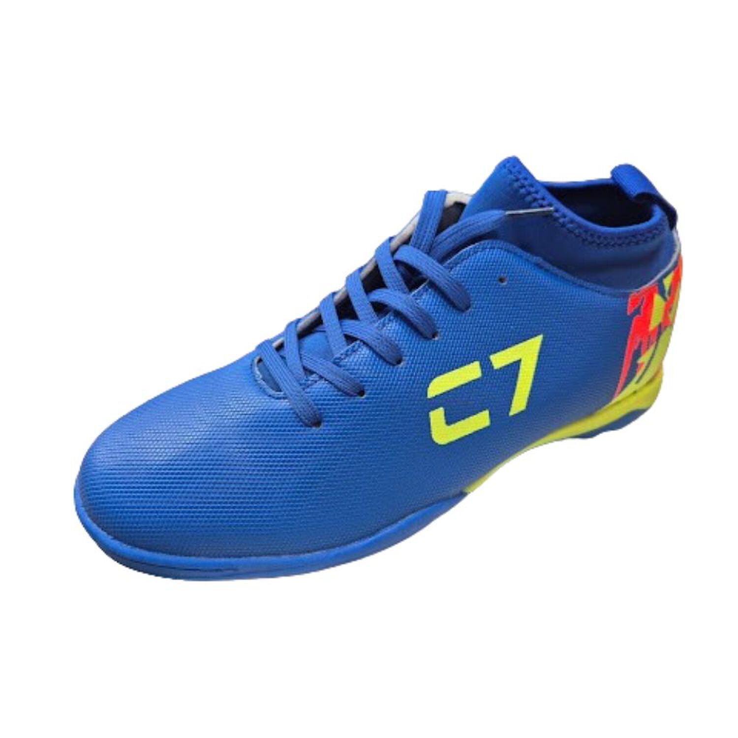 Zapatilla De Baby Ftbol Hombre Azul image number 0.0