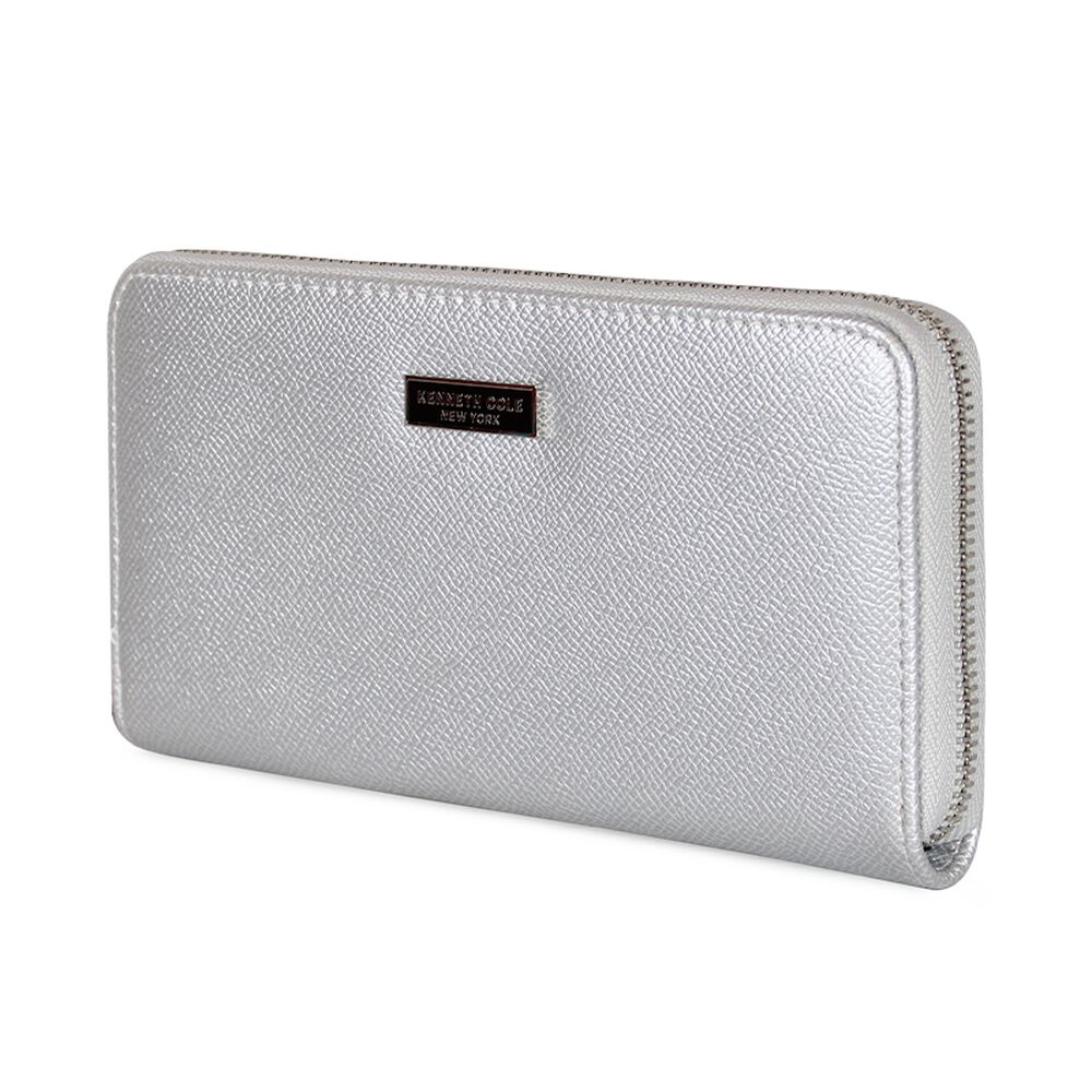 Pack Billetera Bessie Silver + Pañuelo Alcala Celeste Kenneth Cole image number 1.0