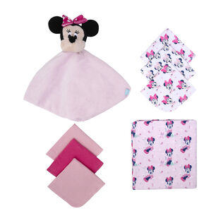 Set 8 Piezas Baby Gift Rosado Minnie Gato Ni&ntilde;a