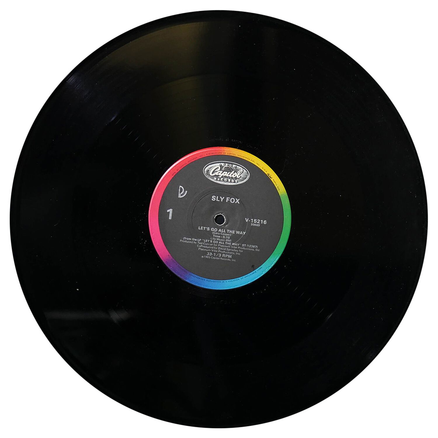 Sly Fox - Let's Go All The Way | 12" Maxi Single Usado image number 2.0