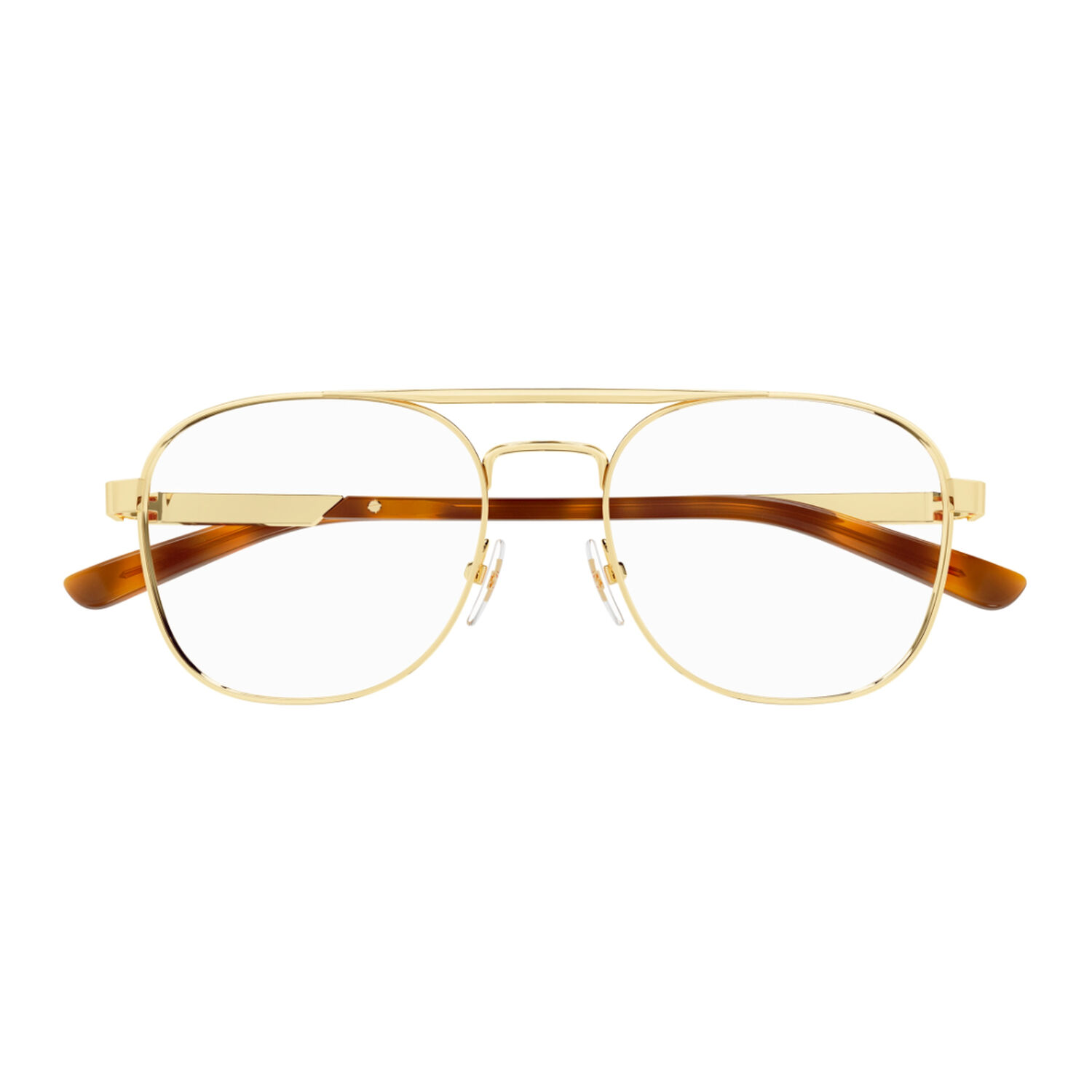 Lentes &Oacute;pticos Dorado Gucci image number 1.0